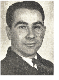 Black and white photo of William John Laing as a young man