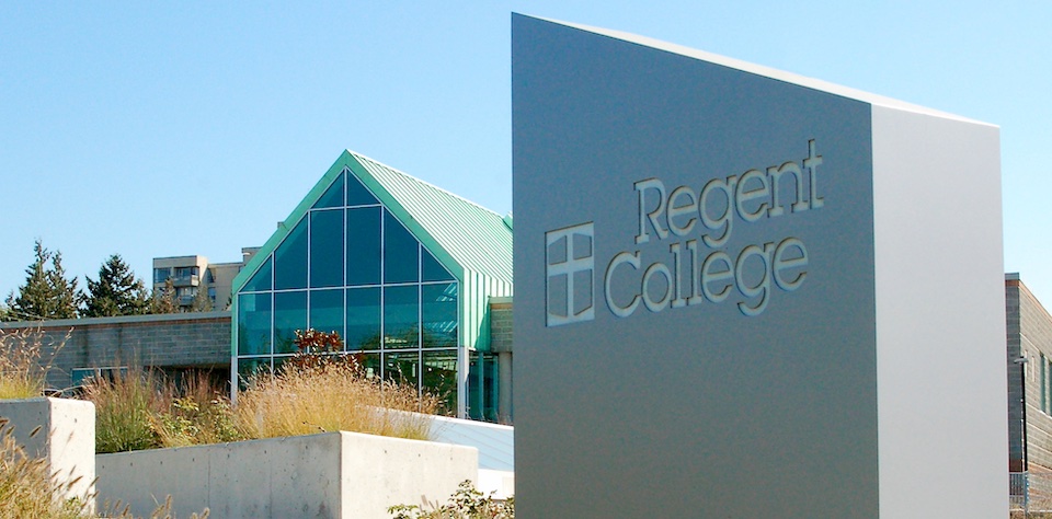 Regent sign and building